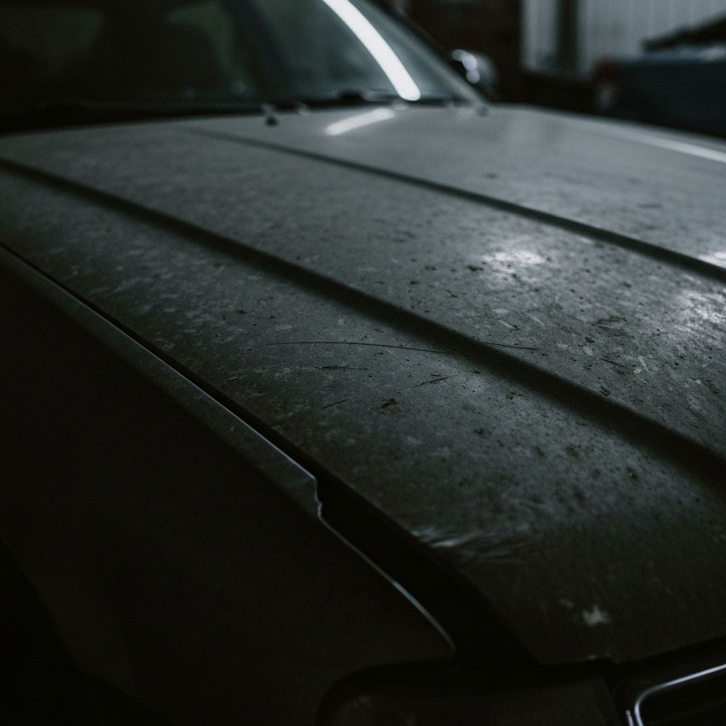 ボンネット研磨 + コーティング - 施工前