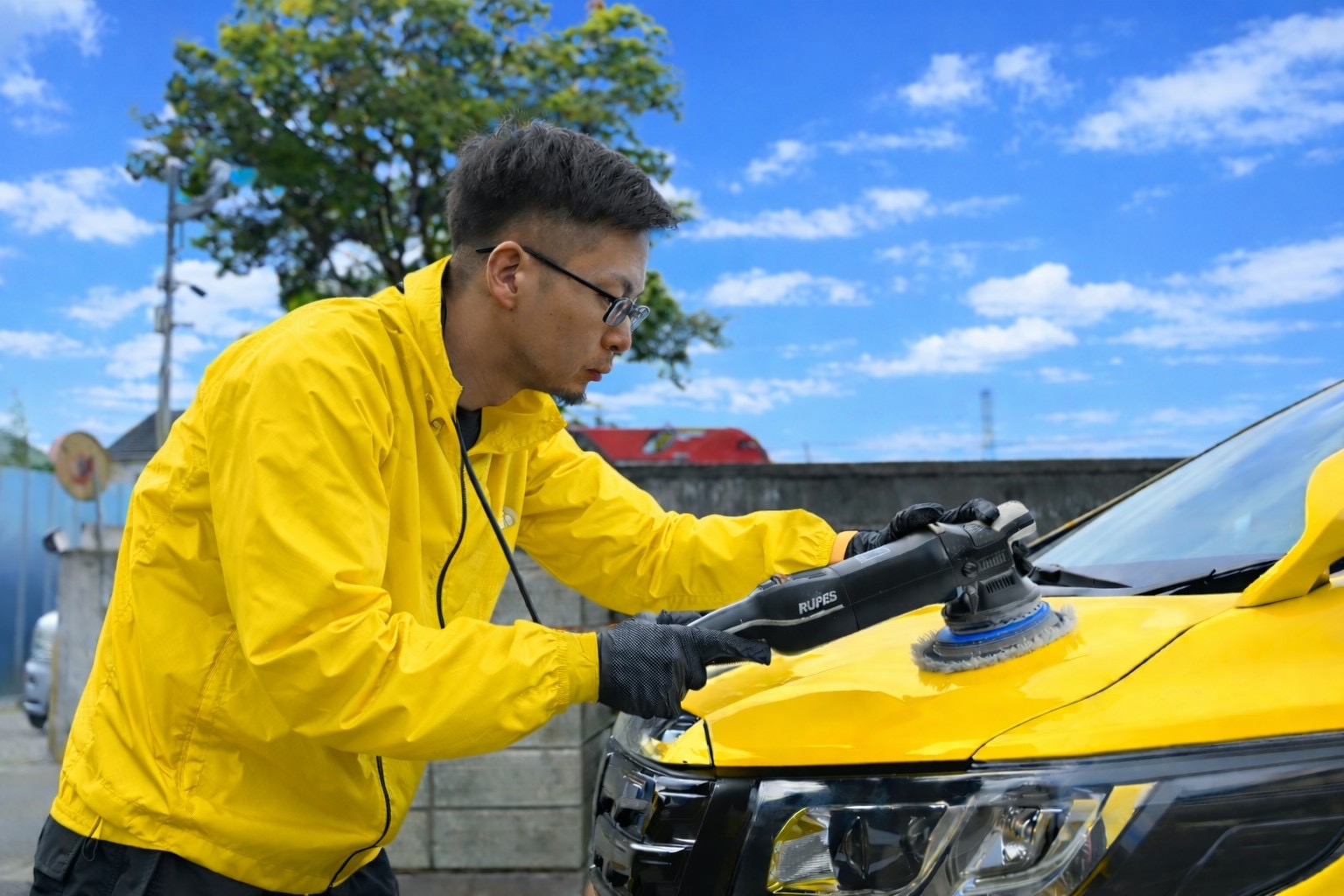 コーティング実施