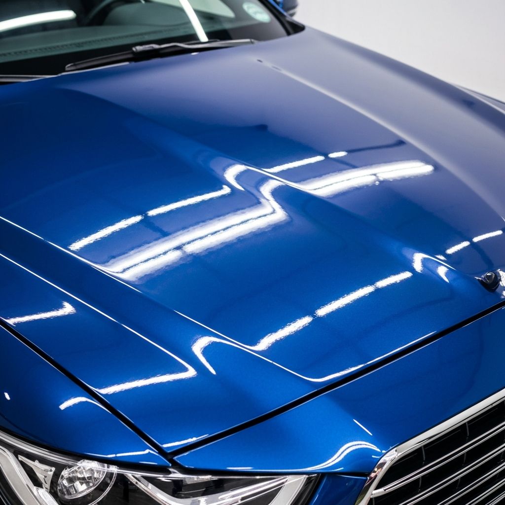 ボンネット研磨 + コーティング - 施工後